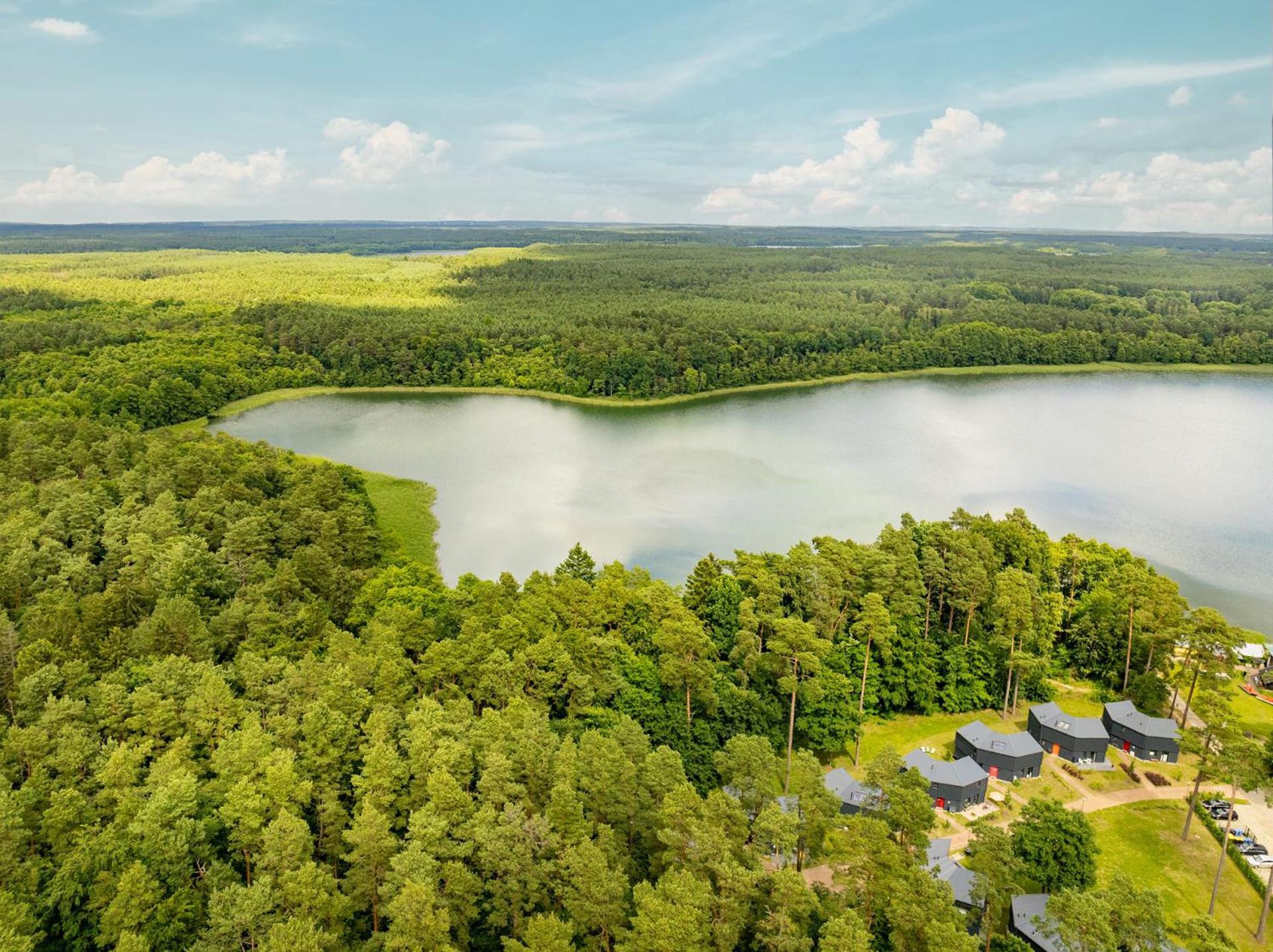 Ferienhaus Direkt Am See Uckermark Templin Zewnętrze zdjęcie