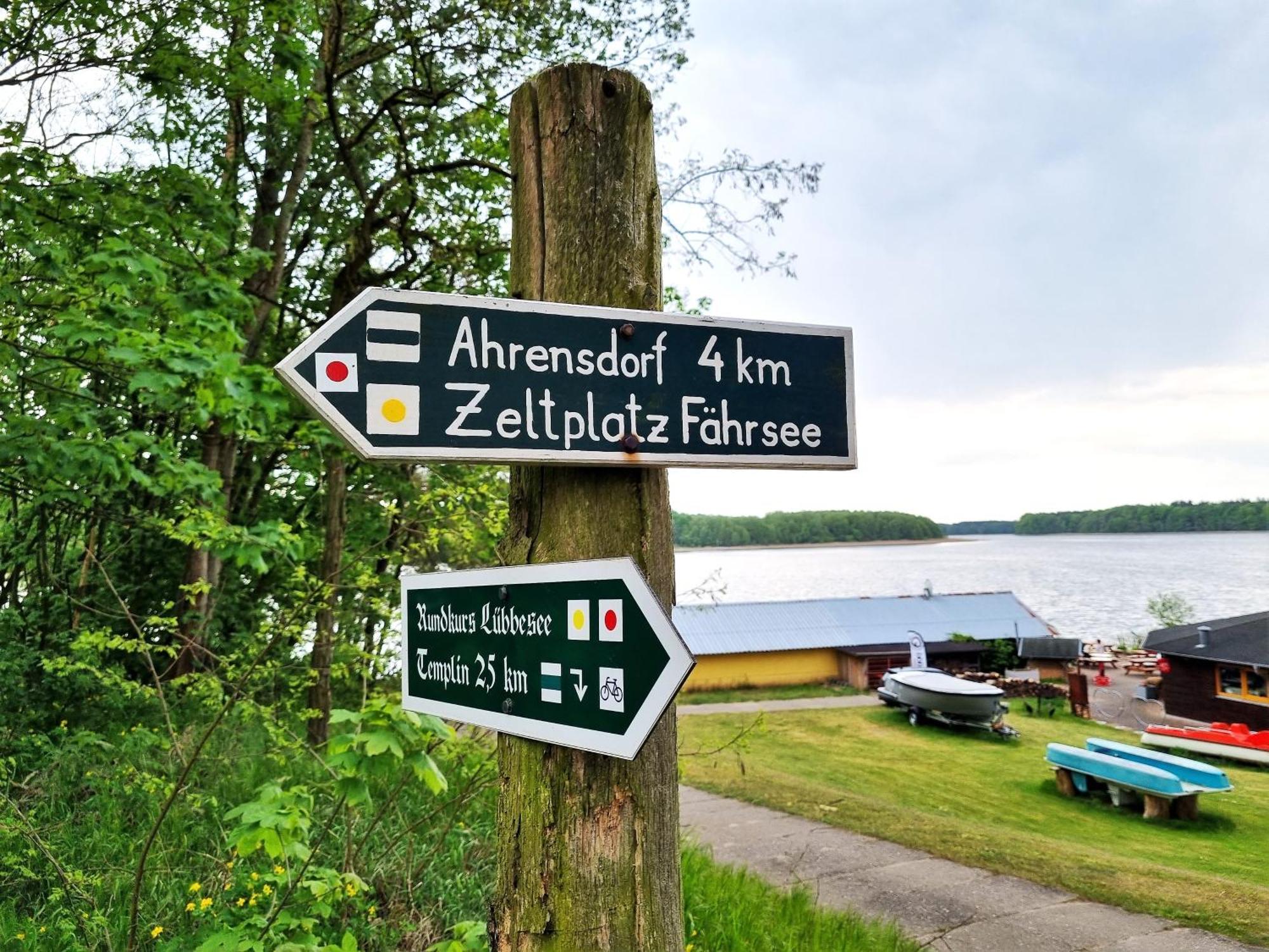 Ferienhaus Direkt Am See Uckermark Templin Zewnętrze zdjęcie